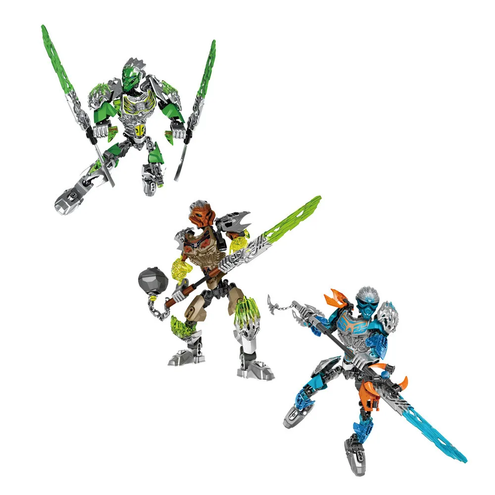 

Gali Water Sea Shepherd Figures Building Block Series 610-1 Toy for Boy Compatible with BIONICLE 71305 71306 71307 Bricks Gift