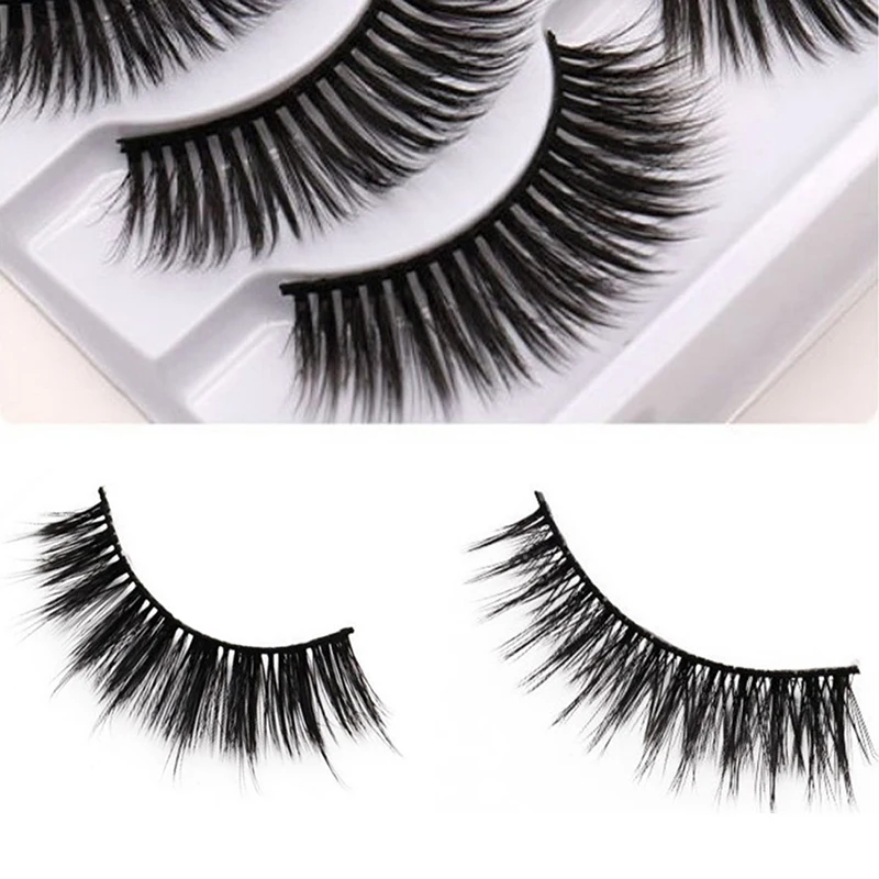 

3D натуральные накладные ресницы драматический объем накладные ресницы Макияж Наращивание ресниц аксессуары для макияжа