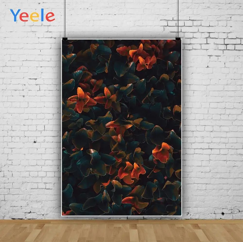 Вечнозеленые весенние фотообои Yeele с изображением живых растений