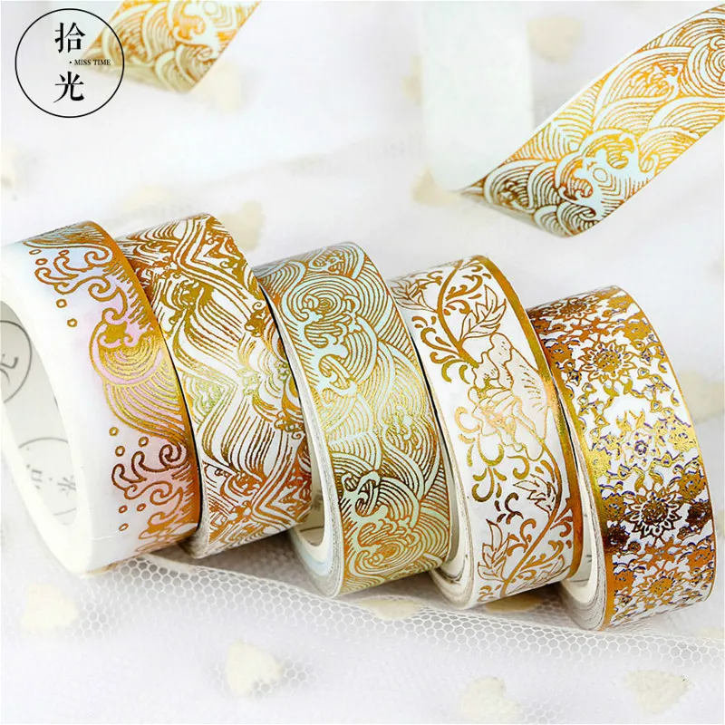 Золотистая декоративная открытка в китайском стиле 5 м * 1 см | Дом и сад