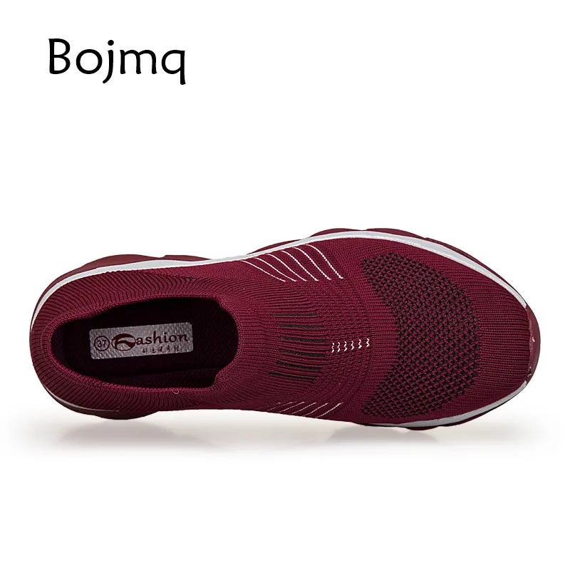 Bojmq Women's Sneakers Tenis Feminino 2020 New Women Tennis Shoe Unisex Light Jogging Sport Men Shoes Father Mother Gift Shoes