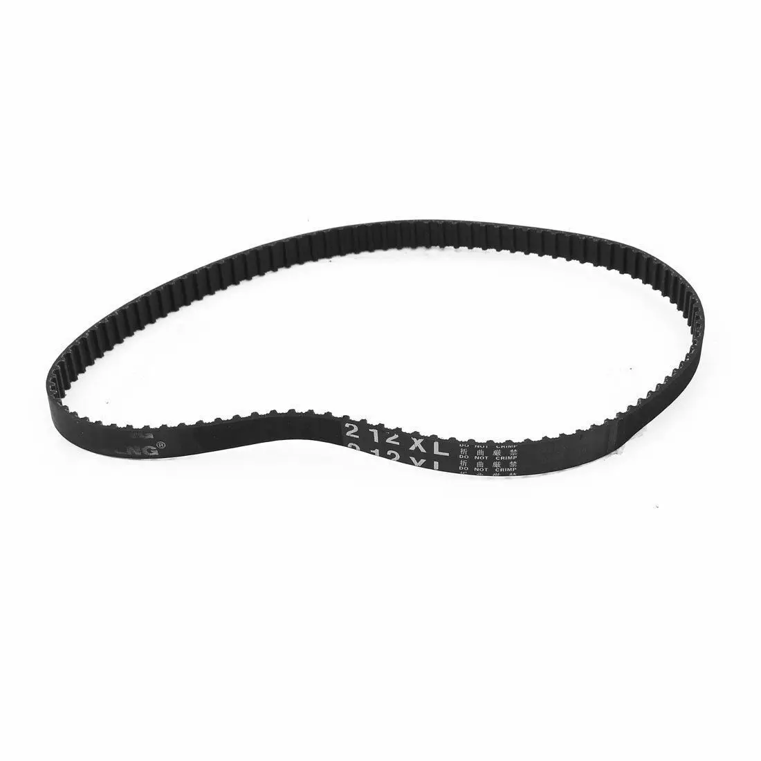 

212XL 106Teeth 10mm Width Black Rubber Cogged Industrial Timing Belt 21.2"