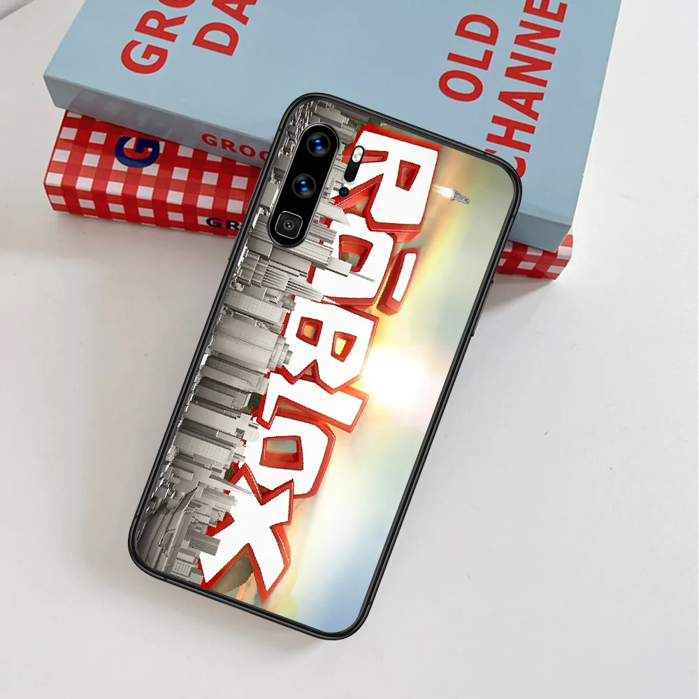 

Roblox Sandbox Game Phone Case For Huawei P Mate Smart 10 20 30 40 Lite Z 2019 Pro black Etui Painting Coque Pretty Prime Tpu