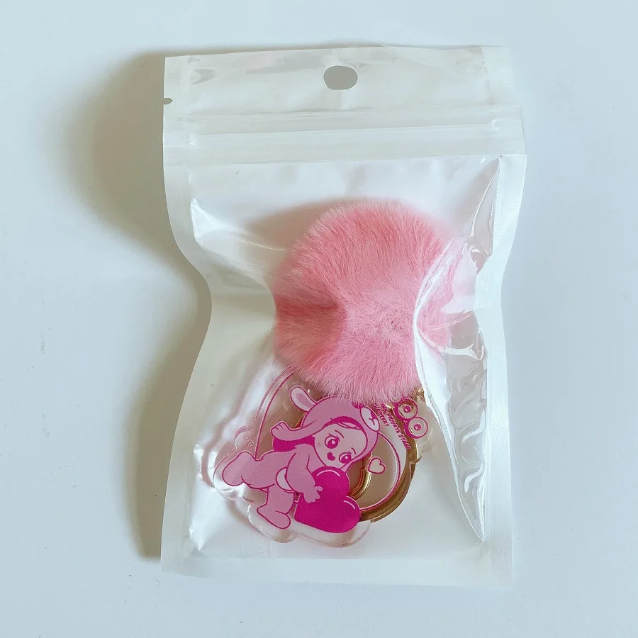 

3BP Fashion Cute Cartoon Keychain Acrylic Pendant Same style around