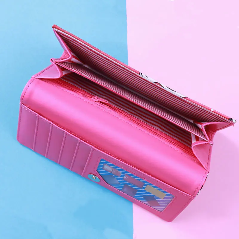 HELLO KITTY Модный женский короткий кошелек с рисунком милый детский индивидуальный