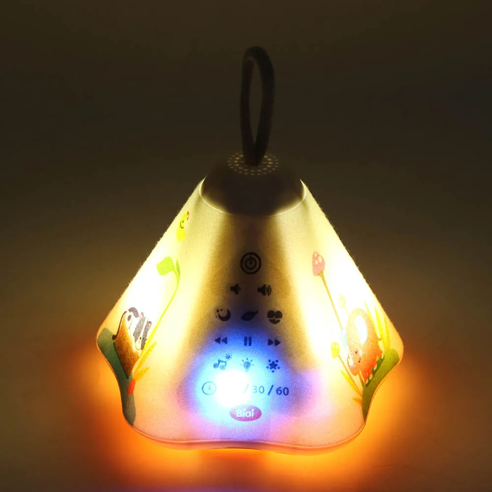 Детский Ночной светильник Звездный проектор спальный музыкальный с