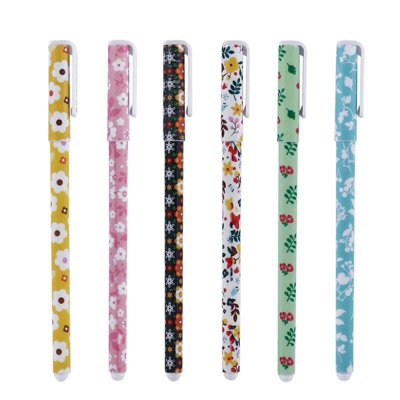 6 шт./партия цветная гелевая ручка для офиса школьные канцелярские