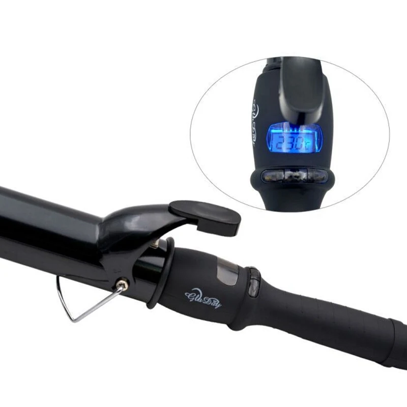 Щипцы для завивки волос профессиональные щипцы 19/22/25/28/32/38 мм ЖК цифровой ролик