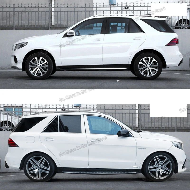 

Lsrtw2017 Stainless Steel Car Window Trims for Mercedes Benz GLE GLS Class W167 X167 2020 2021 Accessories Chrome