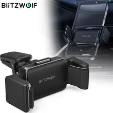 BlitzWolf BW-CF1 Clip-on 360° Rotation Car Air Vent Auto Memory Lock Mobile Phone Holder Stand Bracket for iPhone 12 11 Pro