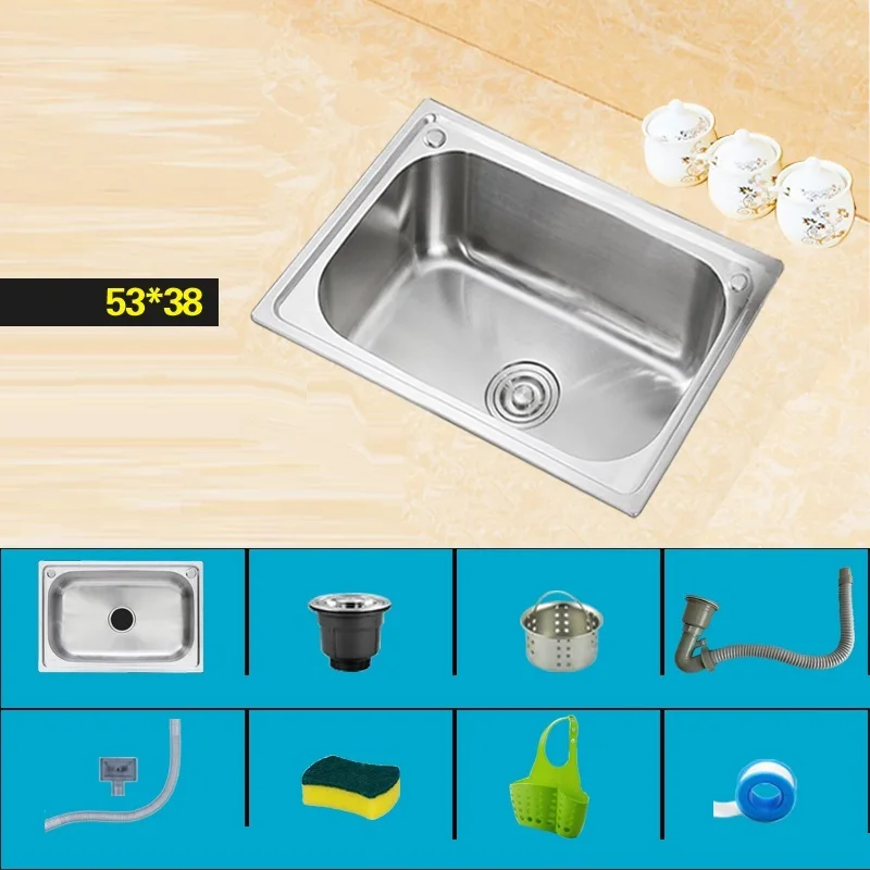 Para Acero inoxiable Torneira Gourmet Zlewozmywak Portatil кухонная раковина для посуды Lavabo Cuba Pia Cozinha Fregadero De