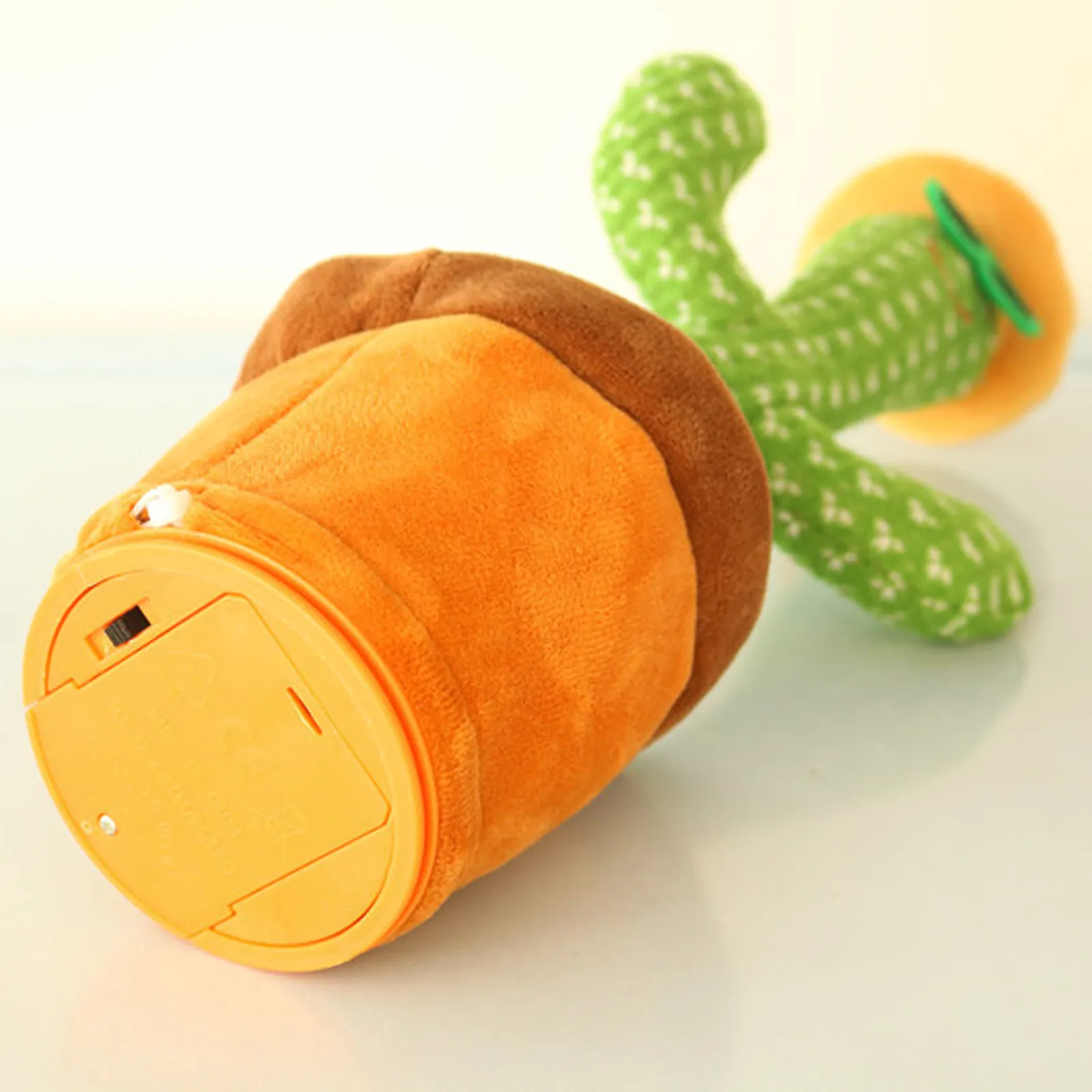 

Funny Cactus Plush Toy Dancing Singing Electric Toys Stuffed Plant Toy Childhood Education Toy Home Decoration Without Battery