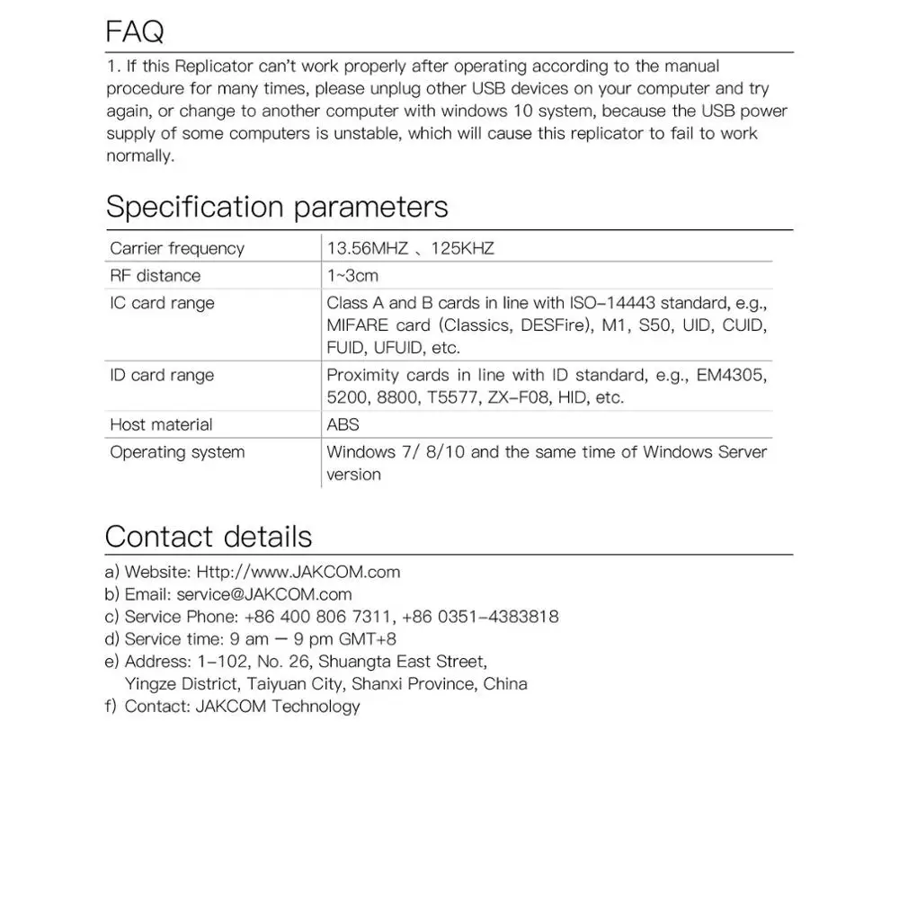 

JAKCOM CD2 RFID Replicator New arrival as rfid scanner ebook reader key copier mini card nfc 125khz writer uhf chip