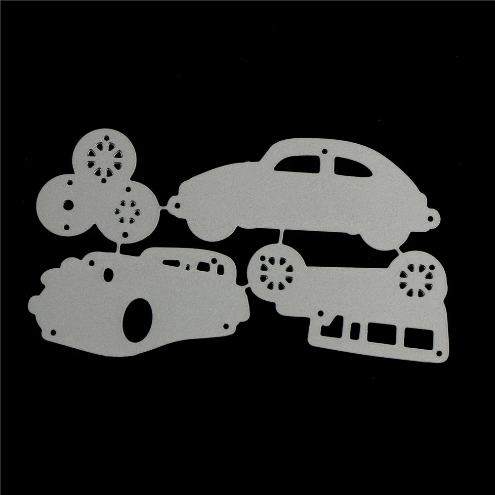 

4pcs Metal Cutting Dies Classic Car Paper Cut Dies Stencils For DIY Scrapbooking/photo Album Decorative Greeting Cards Craft