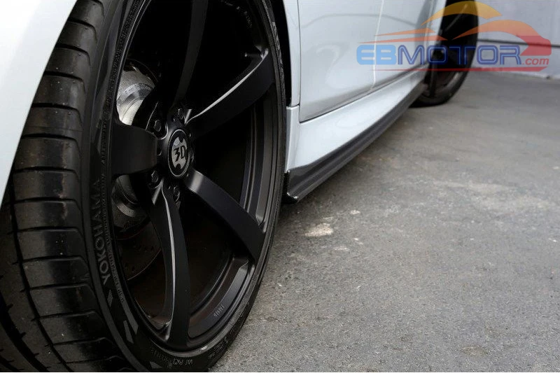 3D стильная боковая юбка из углеродного волокна удлинитель 1 пара для BMW F10 M Sport M5