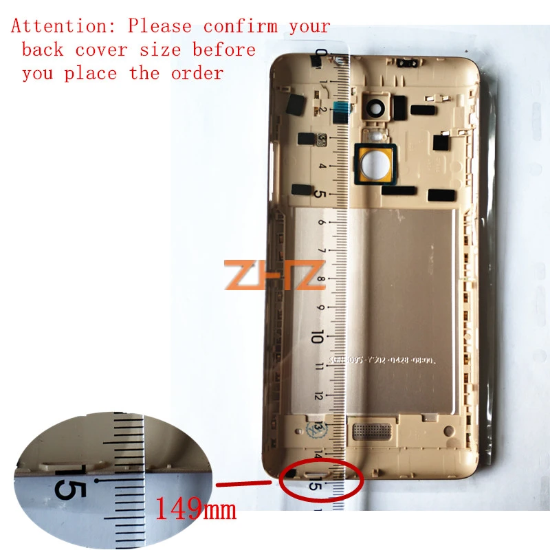 Задняя крышка батарейного отсека для Xiaomi Redmi Note 3/ 3 Pro + боковой держатель карт |