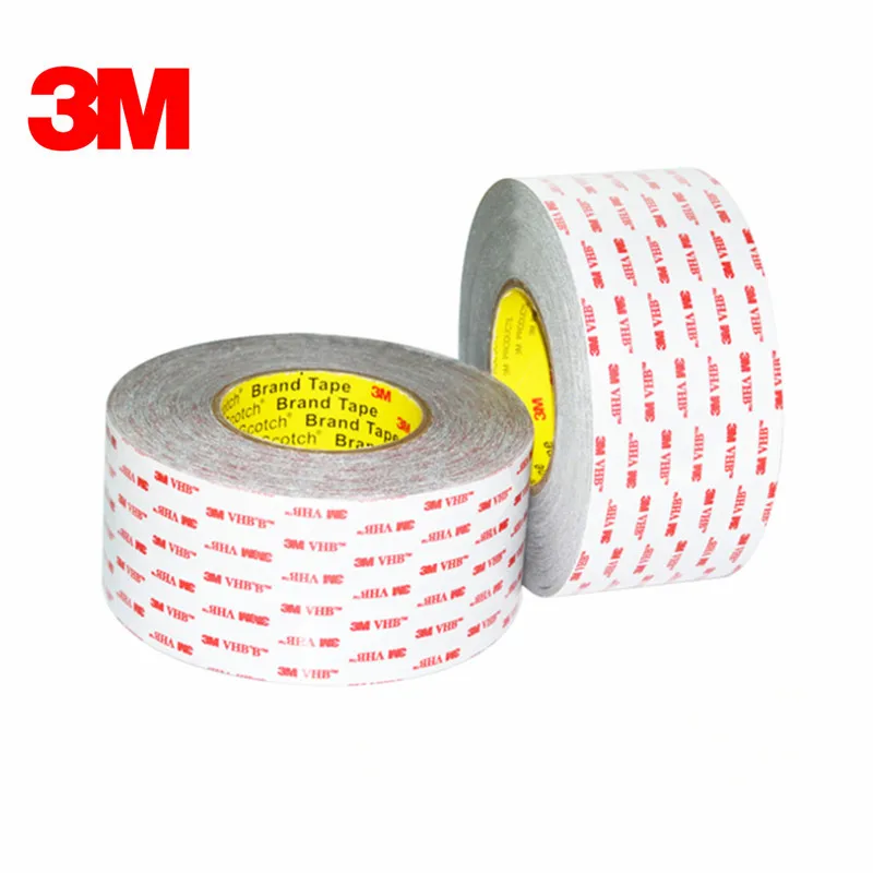 Фото Лента 3M VHB 4926 серая, 45 мил, 1.5 дюйма x 33 м/рулон, дропшиппинг №4