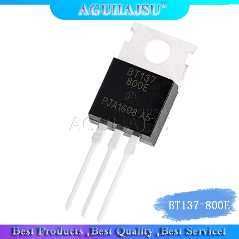 10 шт. BT137-800E TO220 BT137-800-220 BT138 триакс чувствительные ворота новые и оригинальные |