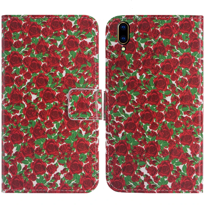 TienJueShi Stylish Protect Leather Cover Phone Case For Vivo NEX v7 plus V9 Youth Pro TPU Silicone Shell Wallet Etui Skin | Мобильные