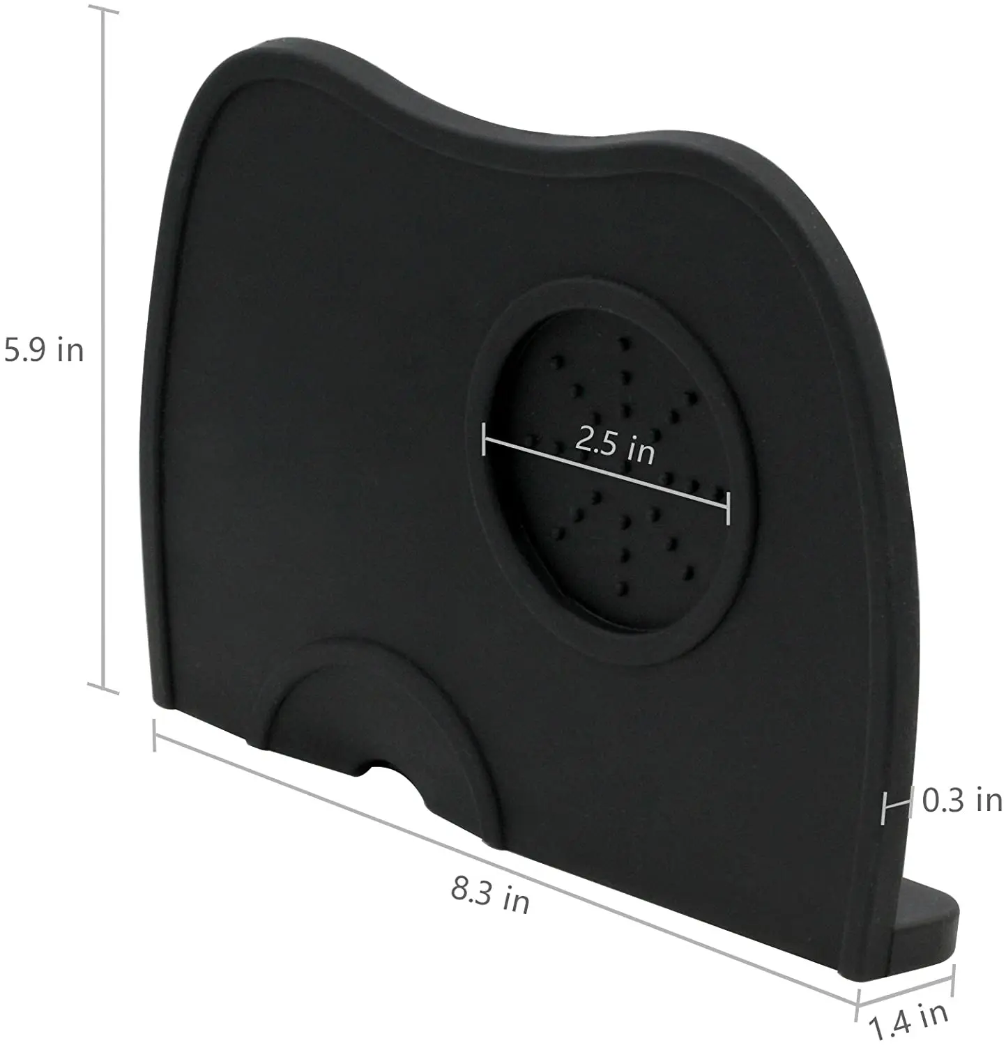 Силиконовый коврик для вскрытия кофе эспрессо подставка Противоскользящий