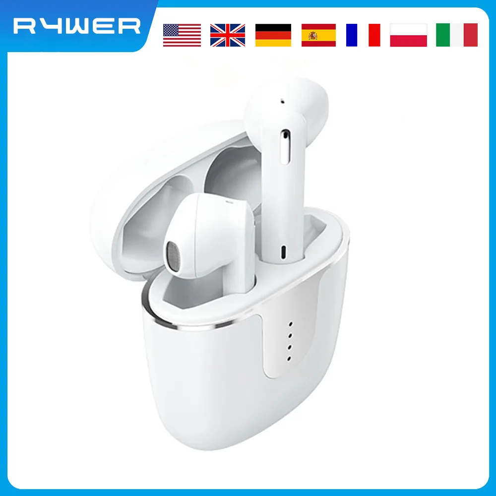 RYWER Onyx Ace Bluetooth Earphones Wireless Earbuds with Qualcomm aptX CVC Noise Reduction with 4 Microphones 24H Playtime enlarge