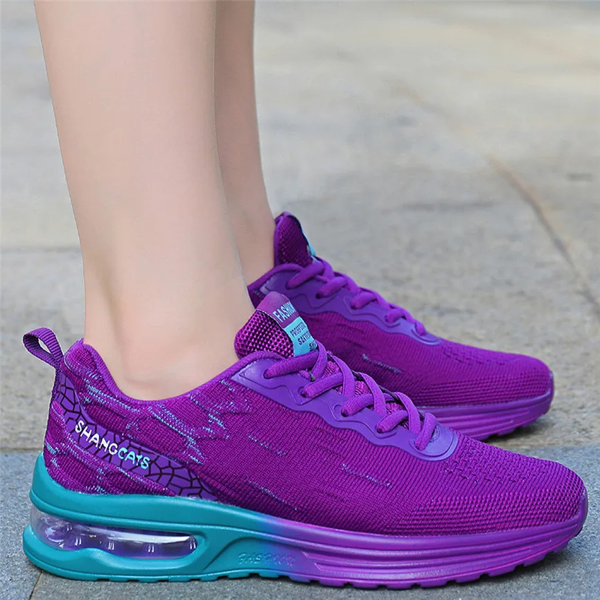 Женские сетчатые дышащие кроссовки с низким берцем легкая Нескользящая обувь