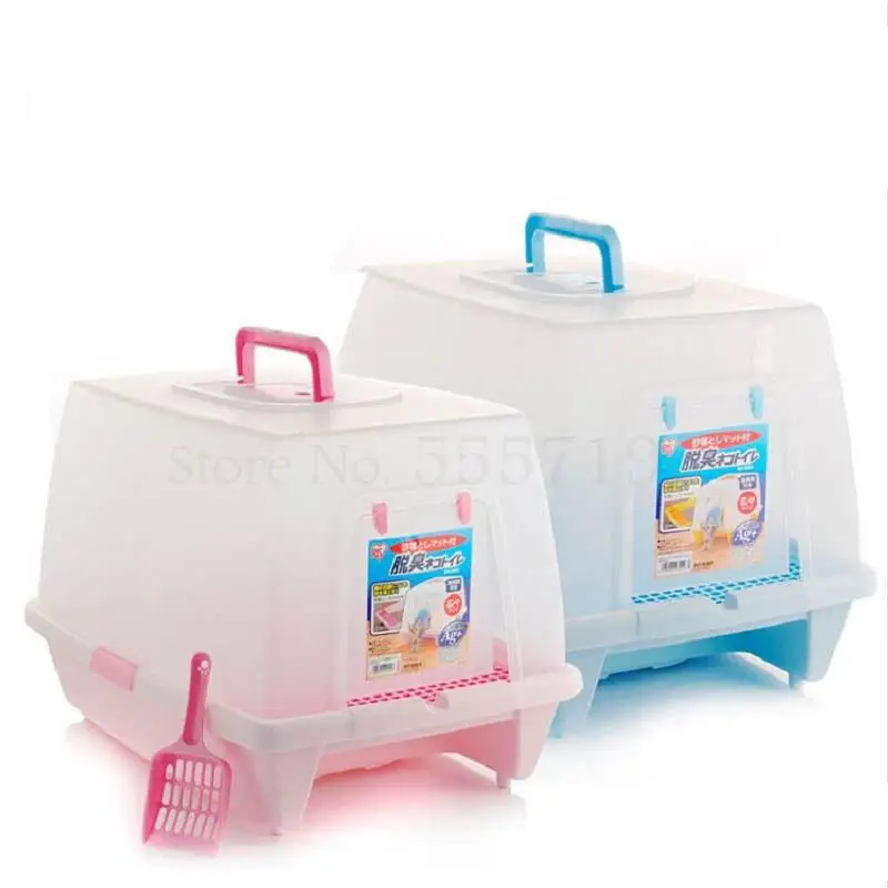 Коробка для кошачьих туалетов однослойный туалет кошек большой домашних