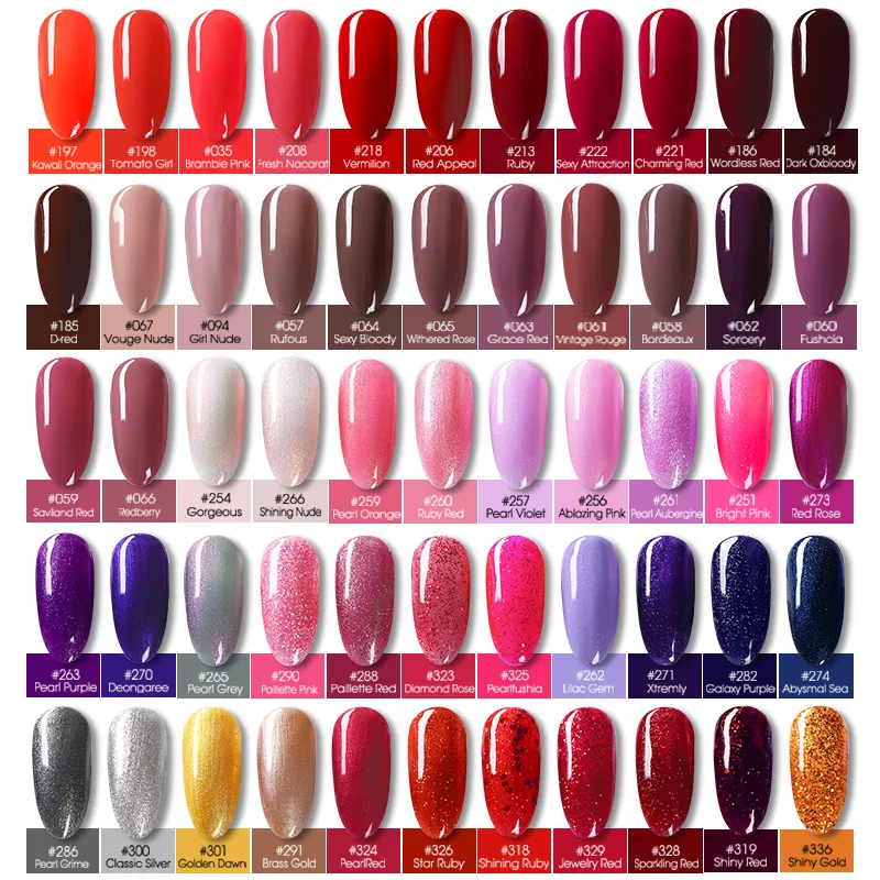 Разноцветный УФ гель для ногтей SAVILAND Полупостоянный Праймер