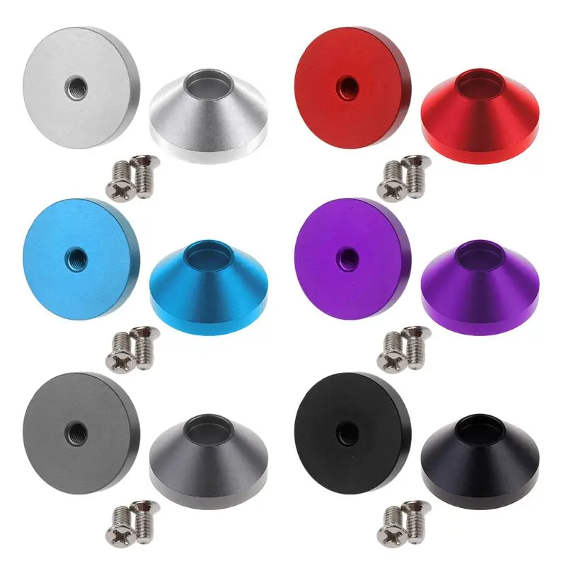 2Pcs Mechanical Keyboard Feet Anodized CNC Aluminum Metal Case With Screws | Компьютеры и офис