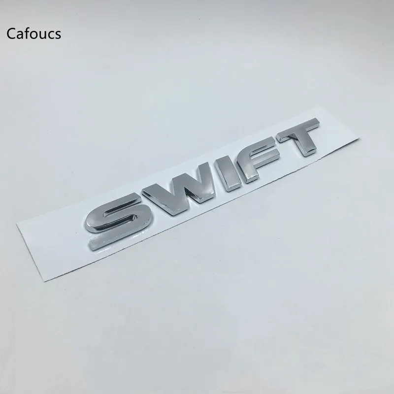 Cafoucs для Suzuki Swift автомобильные аксессуары автомобиля задний багажник эмблема