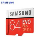 SAMSUNG microSD EVO Plus карта памяти, класс 10, 128 ГБ, 256 ГБ