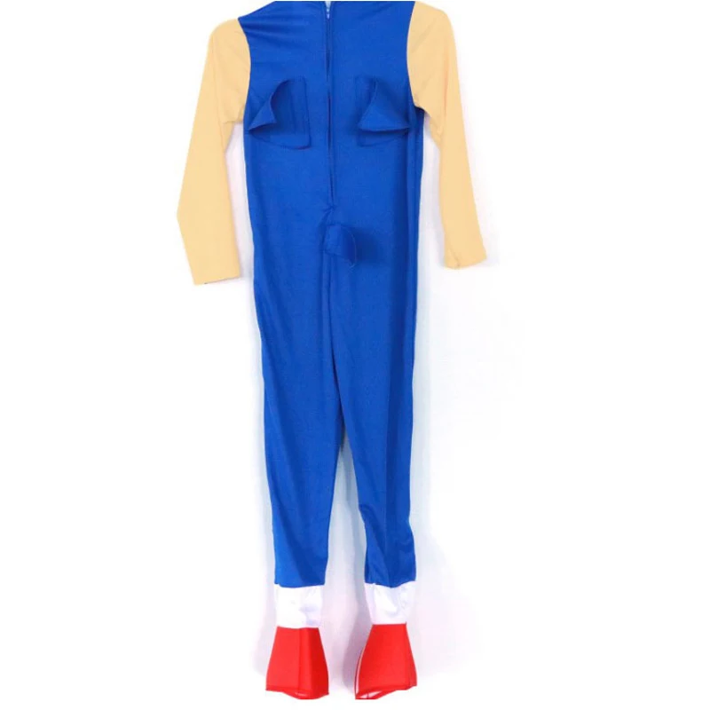 

Deluxe Sonic The Hedgeho Costume Kids Game Character Cosplay Halloween Costume for Kids