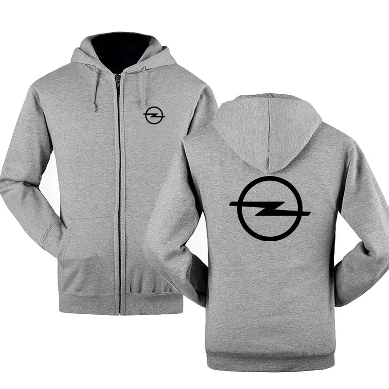 

Мужская повседневная толстовка на молнии, с капюшоном