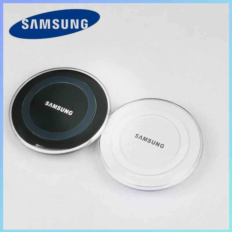 Оригинальное QI Samsung Беспроводное зарядное устройство адаптер Подлинная зарядная
