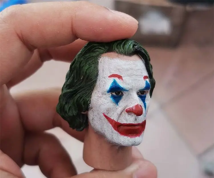 1/6 голова скульптура Джокера Джеки Феникс Джокер версия для макияжа модель