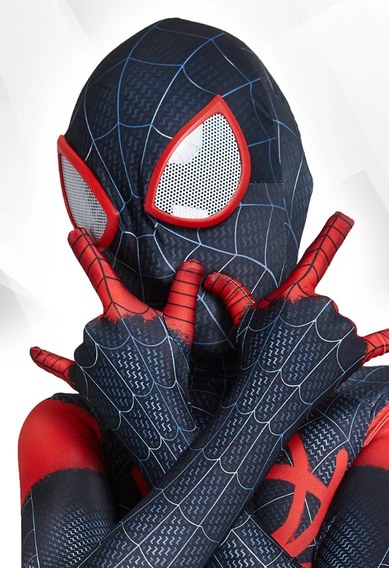 Высококачественный Детский костюм Человека-паука Супергерой лайкра