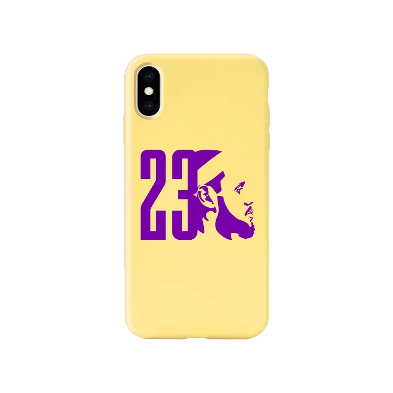 LeBron king James 23 Лос-Анжелес мягкий чехол для телефона из ТПУ чехол для iPhone11 pro 5 5S se 6 6s X Xs XR MAX 7 8 plus