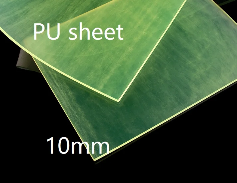 Полиуретановая панель толщиной 10 мм полиуретановая из ТПУ пластина рифленая