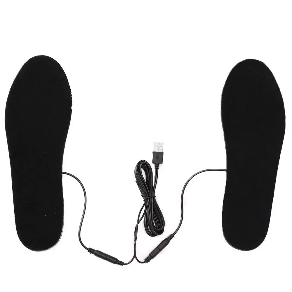 Стельки для обуви с подогревом от USB подогреватель ног коврик носков подогрев