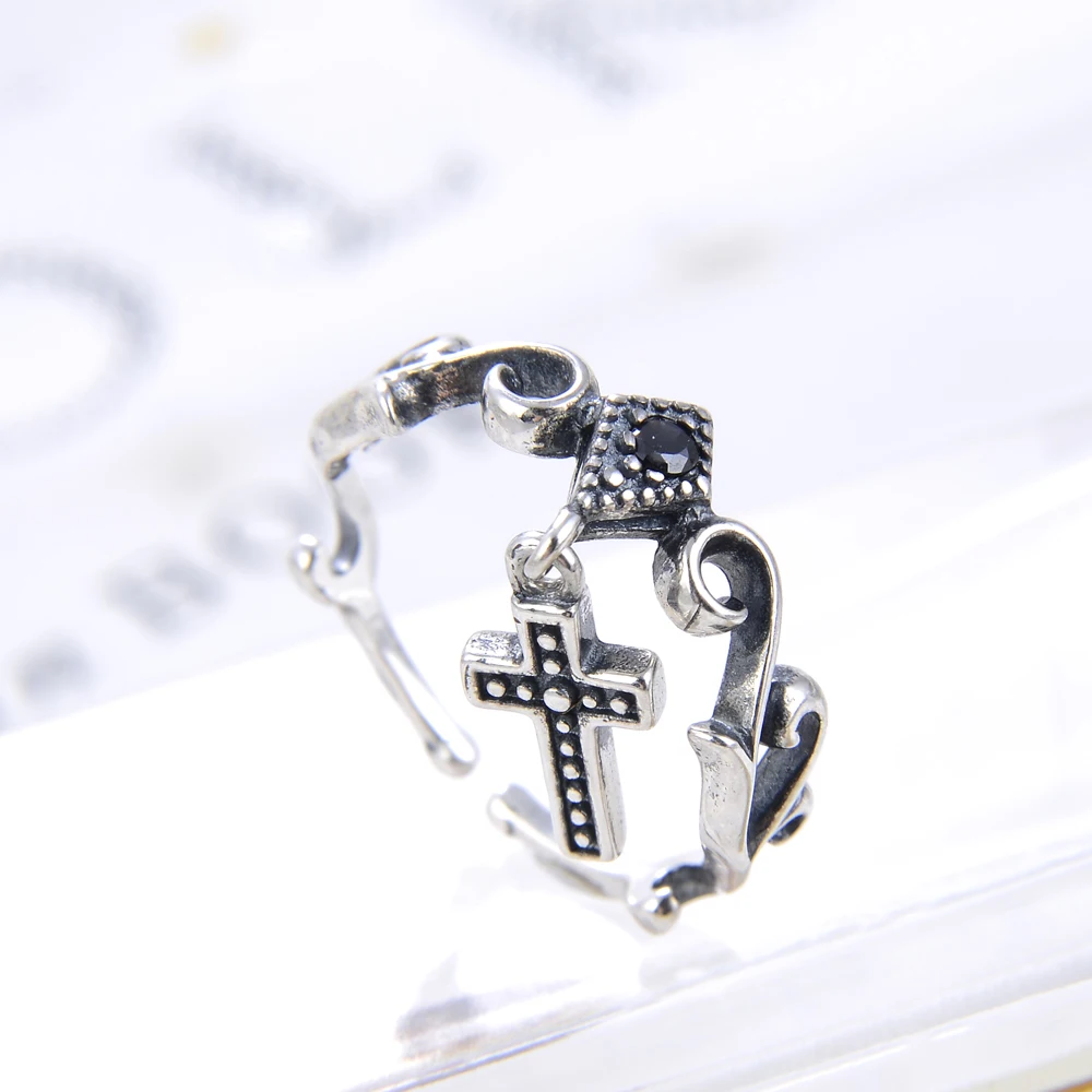 Женское регулируемое вечерние ЦО из серебра 100% пробы в стиле ретро | Украшения и