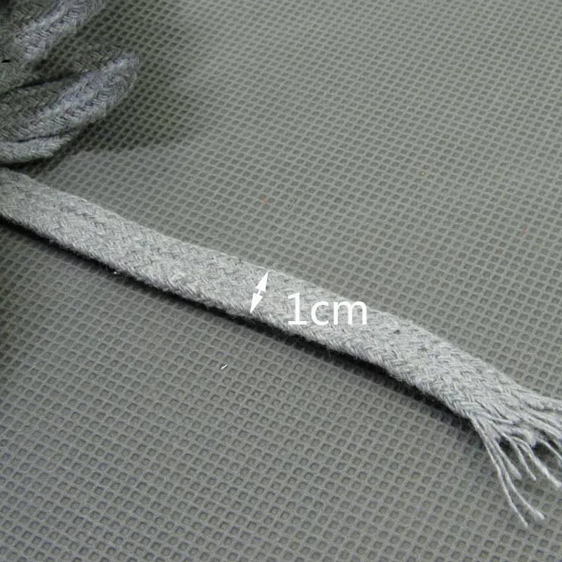 Экологически чистый хлопковый шнур 20 метров 1 см плетеные штаны с высокой