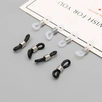 100 pcs ear hook eyeglasses spectacles chain glasses retainer ends rope sunglasses cord holder strap retainer end loop connector