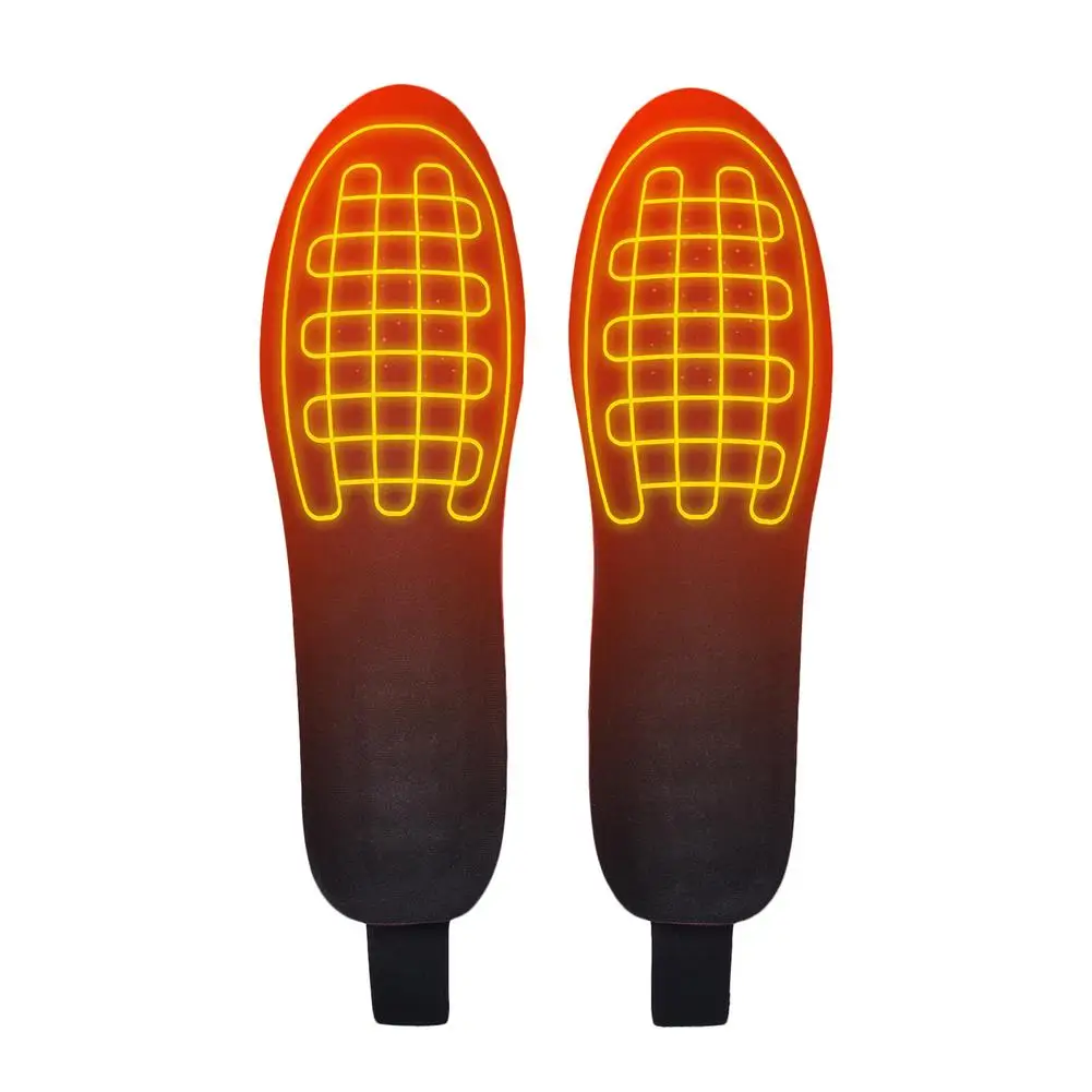

3.7V Rechargeable Winter Heated Insole Foot Warmer With Remote Control For Hunting Fishing Hiking Camping Unisex 1 Pair