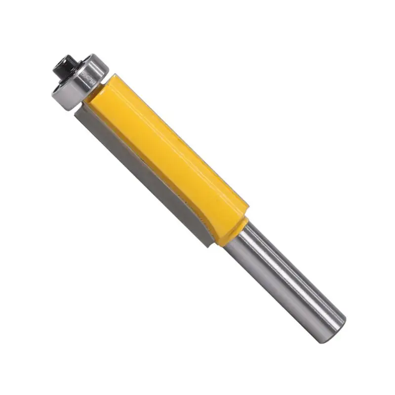 

82mm Flush Trim Router Bit 1/2" Top Bottom Bearing Milling Shank Wood Cutter Fla
