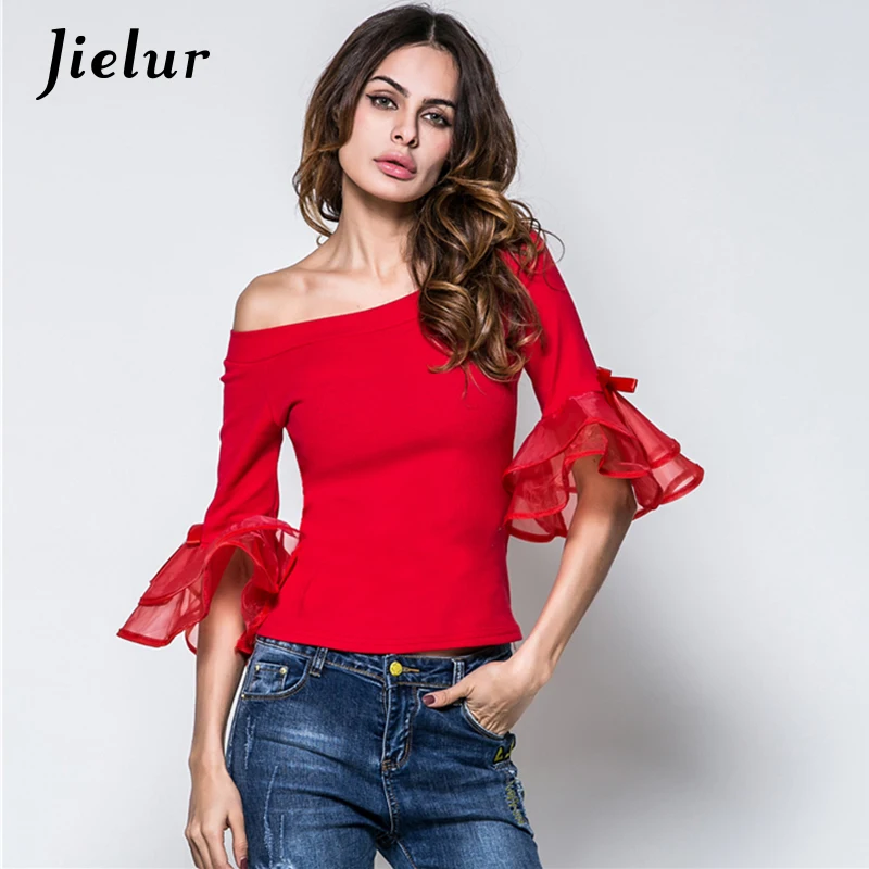 Европейская мода весна лето новинка футболки из сетчатой пряжи женские