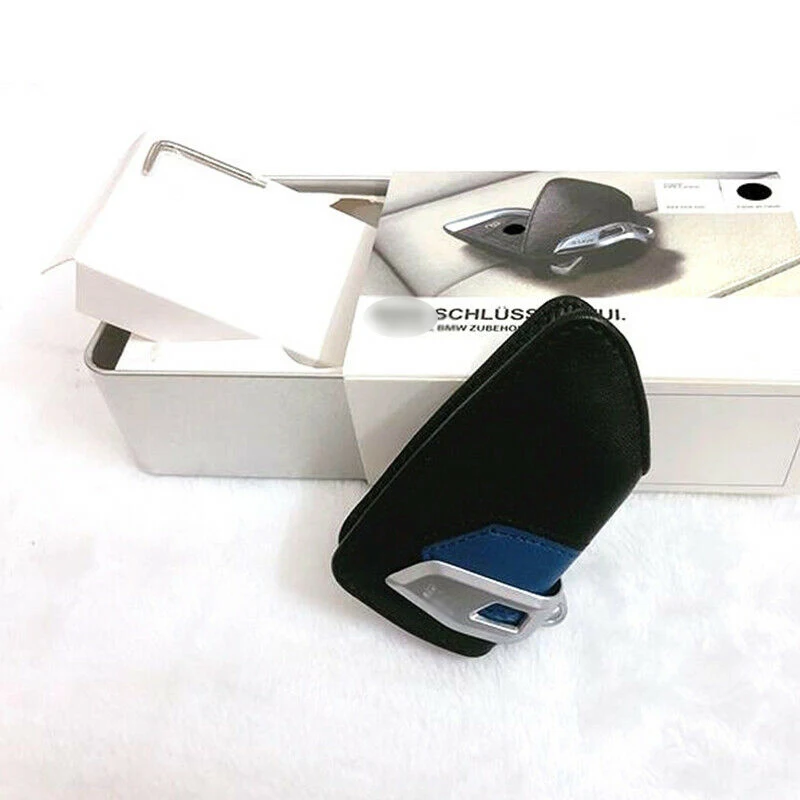 Чехол для автомобильного ключа из натуральной кожи чехол брелок BMW X1 X2 X3 X4 X5 X6 F15 F48