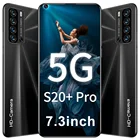 5G сети Android смартфон Galaxy S20 + Pro 12 Гб + 512 Гб мобильный телефон 7,3 дюймов phoens 24MP + 48MP 4GWIFI глобальная версия