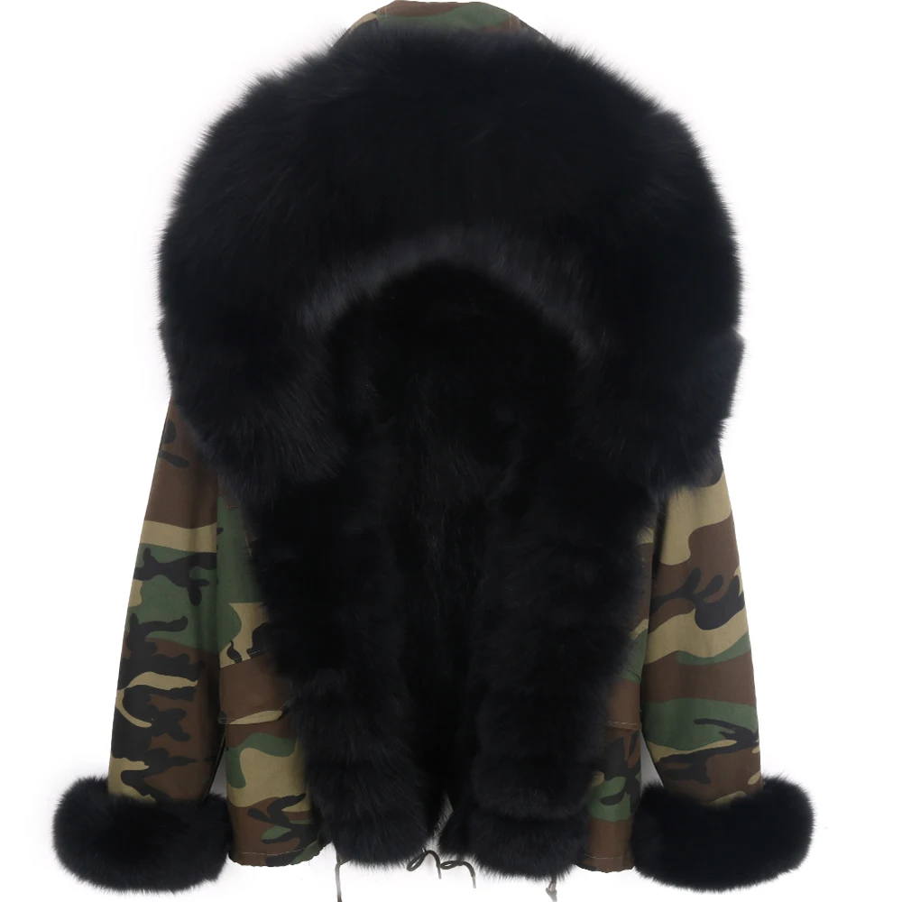 

2020 New Real Fur Parka Men Winter Jacket Real Raccoon Fur Hooded Coat Nature Raccoon Fur Lining Jackets Man Real Fur Coat warm