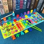 Обучающая деревянная игрушка Монтессори 2021, геометрическая форма, познавательная головоломка, музыкальные Математические Игрушки для раннего развития, подарок для детей