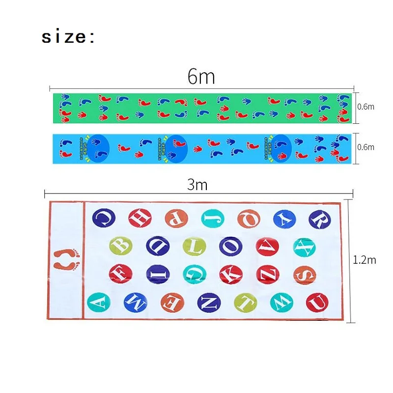 Игровой коврик для рук и ног расширенный реквизит команды игровой тренировок на